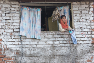 Wonder what she was thinking, Mumbai, India