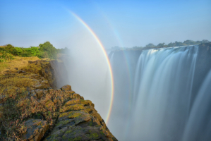 Vic Falls Double Rainbow, Zimbabwe, amazing, beautiful, best