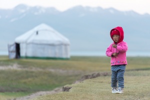 Despite this been summer, it was cold! Kyrgyzstan