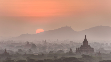 Bagan Sunrise, Myanmar