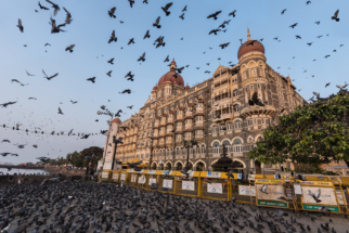 Explosion of birds site of terrorist attack Mumbai