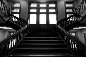 Contrast lines and light, Cambridge city hall