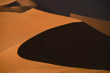 Lines and light Sossusvlei Dunes Shadow & Light