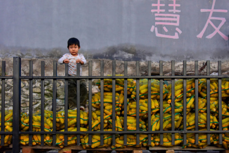 Hello.. China, chinese boy, street photo