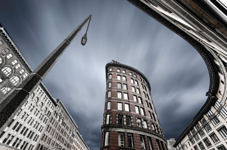 Old Town Boston Architecture Old Town Boston Architecture with ND filter