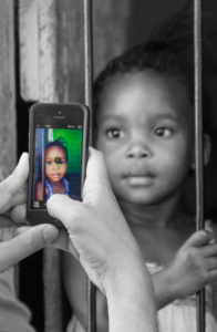 Cell phone portrait Cell phone portrait, Xhosa, Langa