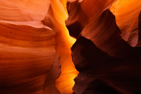 Mordor Beautiful light, Lower Antelope canyon
