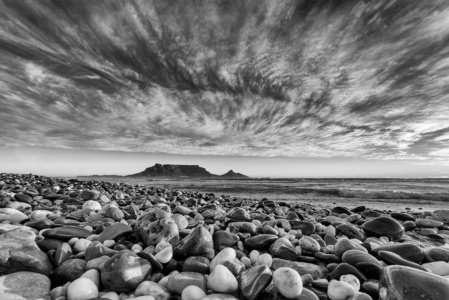 Shells and Table Mountain I was first person to shoot Table Mountain from this angle