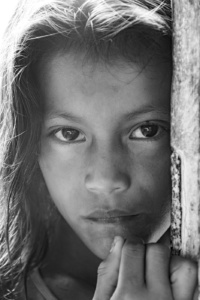 The pose This young Amazon girl posing for the camera