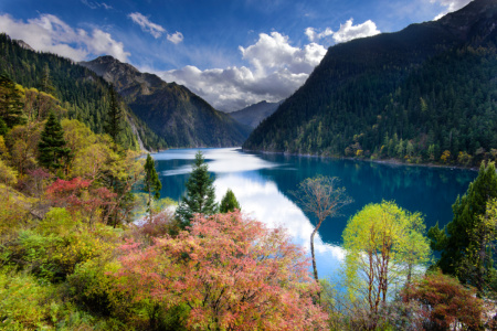Autumn China Autumn in Sichaun province of China